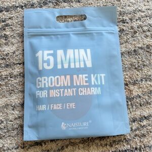 Naisture 15 Min Groom Me Kit for Men - Blue